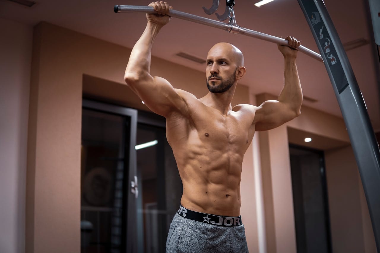 Guy Working Out How to Build Strength